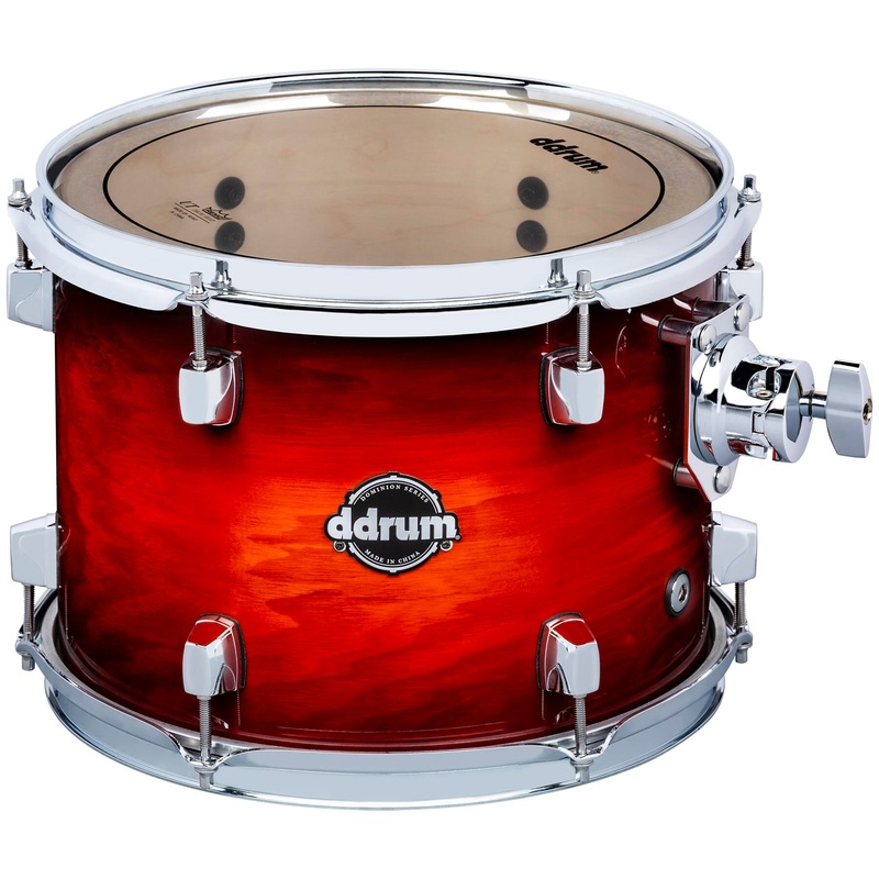 DDrum DIMINION Rack Tom (Red Burst) – 10×13