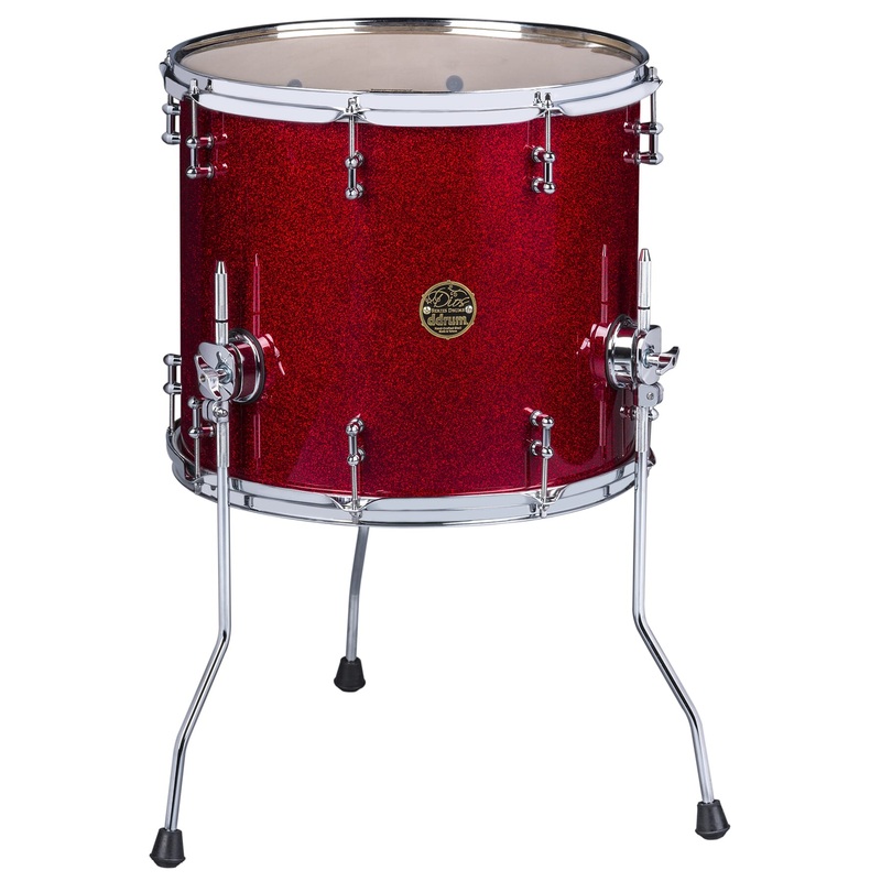 DDrum DIOS Floor Tom (Red Cherry Sparkle) – 16×18