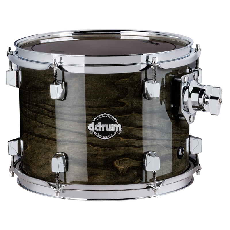 DDrum DOMINION Rack Tom (Transparent Black) – 8×10