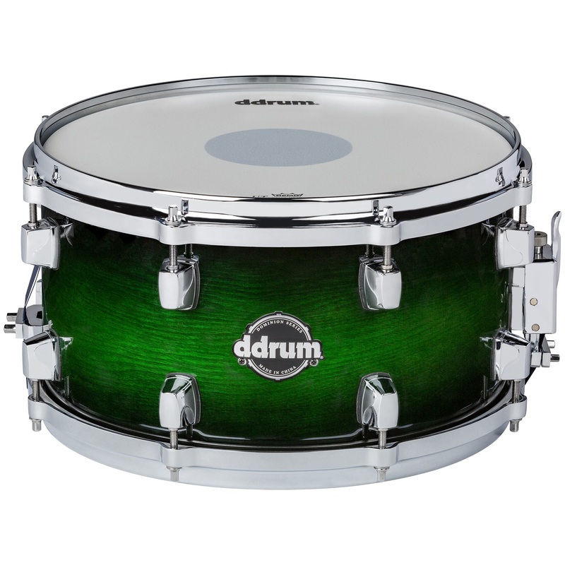 DDrum DOMINION Snare Drum (Green Burst) – 7×13