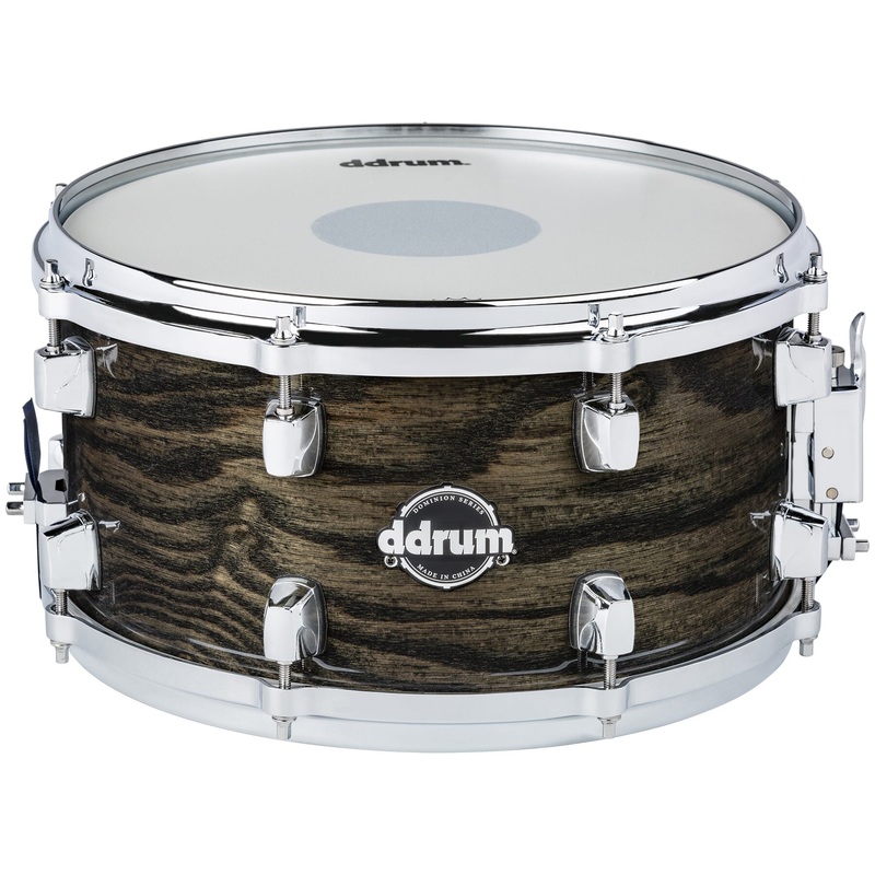 DDrum DOMINION Snare Drum (Transparent Black) – 7×13