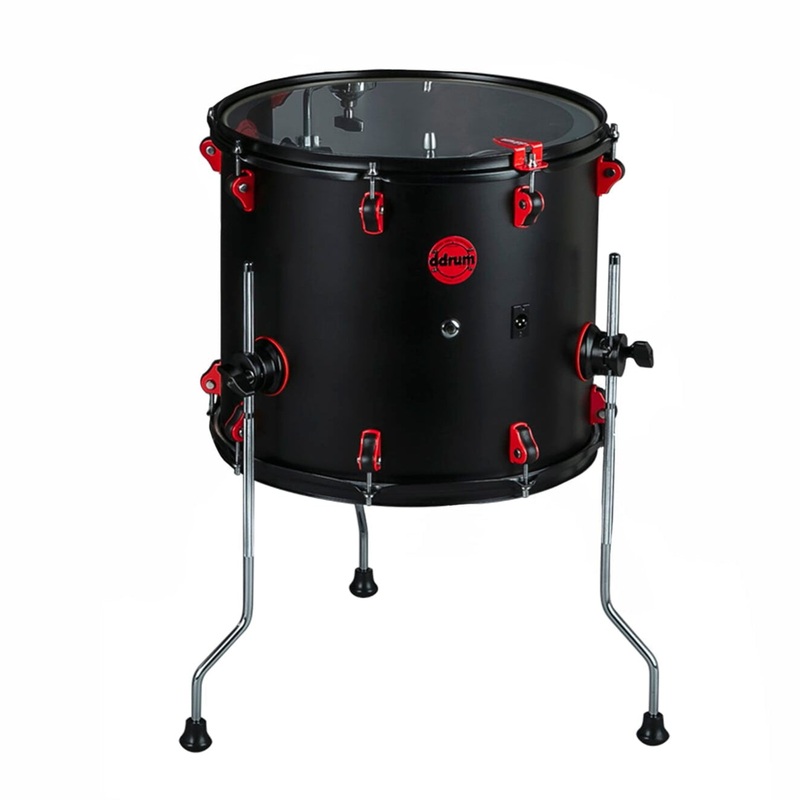 DDrum HYBRID Floor Tom (Black) – 12×14