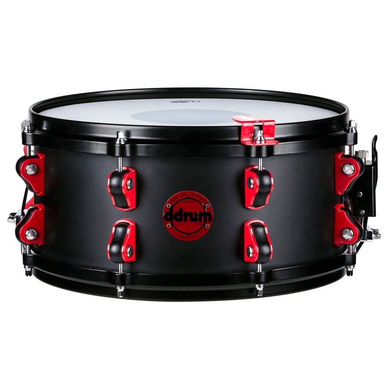 DDrum HYBRID Snare Drum (Satin Black) – 6×13