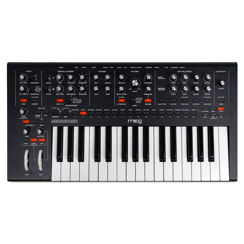 Moog MESSENGER Monophonic Analog Keyboard Synthesizer