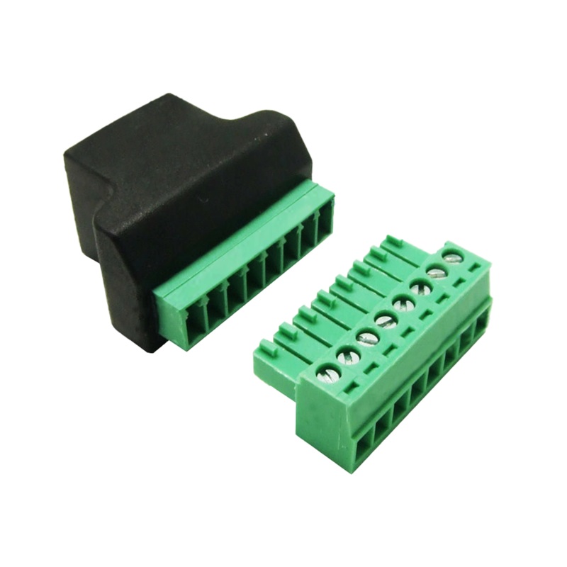 Audac CTA845MK2 Female RJ45 Connector to 8-pin Terminal Block Connector