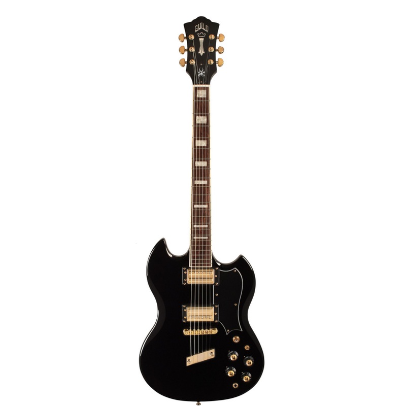 Guild POLARA Kim Thayil Signature Electric Guitar (Black)
