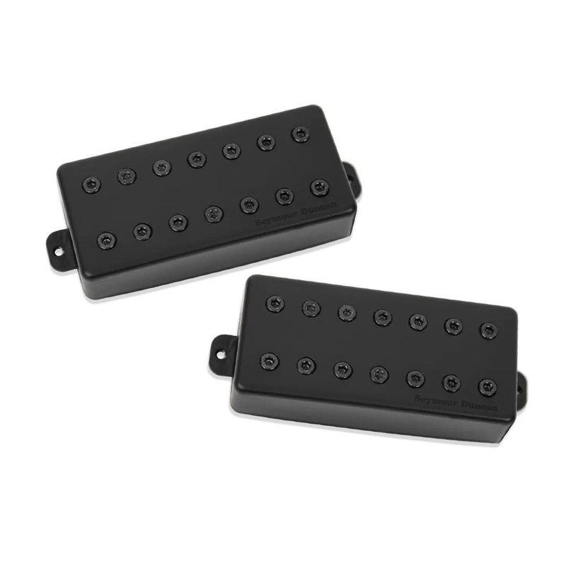 Seymour Duncan 11102-67-MBC-7STR Mark Holcomb Scarlet & Scourge 7-String Pickup Set (Matte Black)