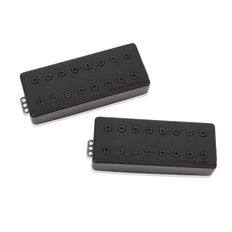 Seymour Duncan 11102-67-MBC-8STR Mark Holcomb Scarlet & Scourge 8-String Pickup Set (Matte Black)