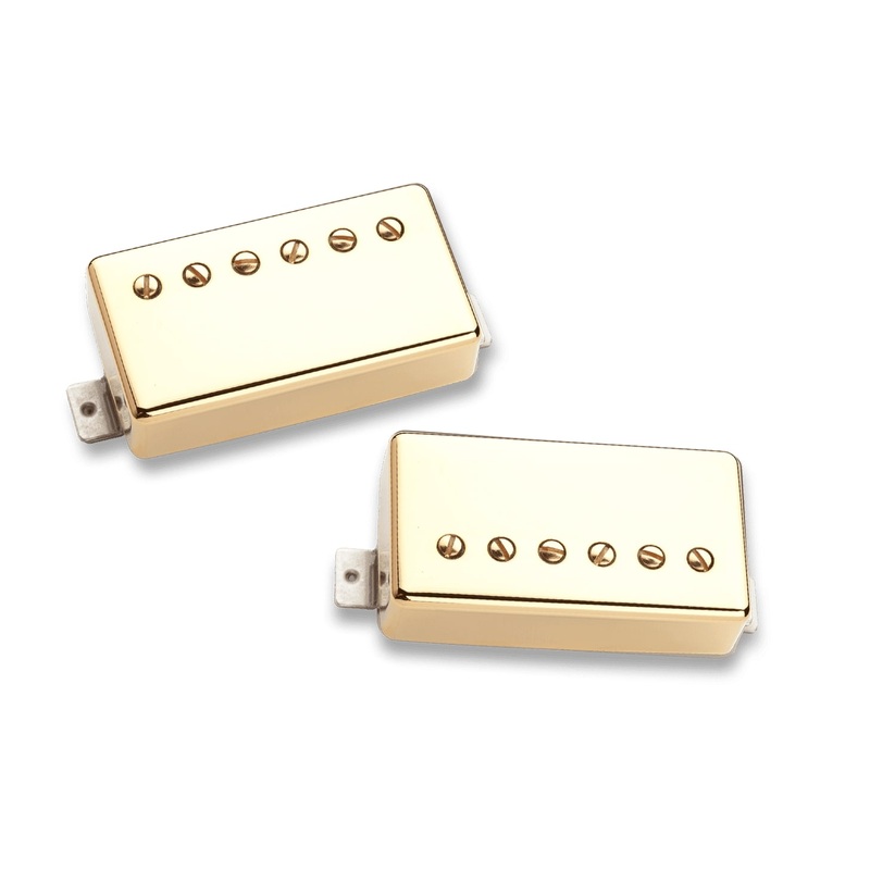 Seymour Duncan 11108-13-GC Legendary Humbucker Pickups Hot Rodded Humbucker Set (Gold)