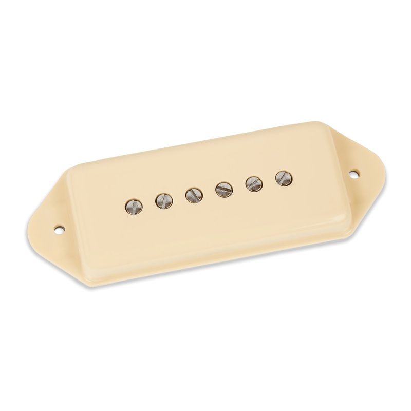 Seymour Duncan 11302-56-CRC Jared James Nichol JJN Noiseless P90 Silencer Bridge Pickup – Dog Ear (Cream)