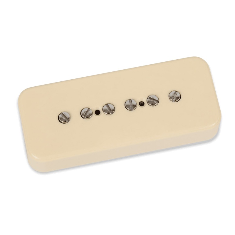 Seymour Duncan 11302-57-CRC Jared James Nichol JJN Noiseless P90 Silencer Bridge Pickup – Soapbar (Cream)