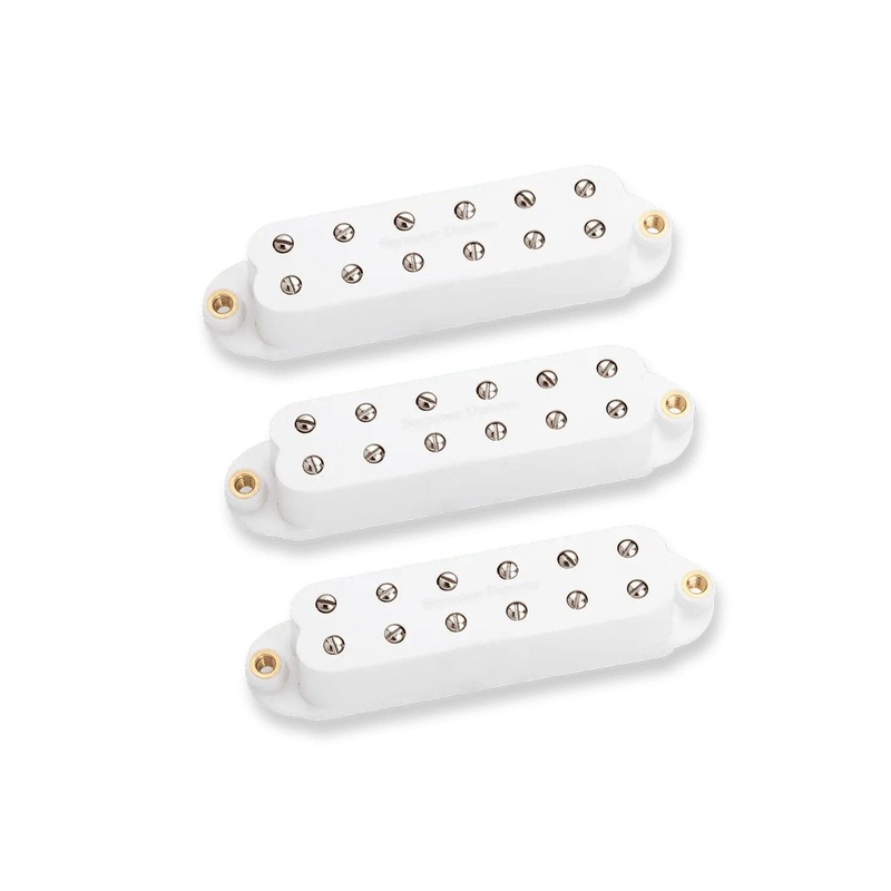 Seymour Duncan11205-25-W Little 78 Strat Humbucker Pickup Set (White)
