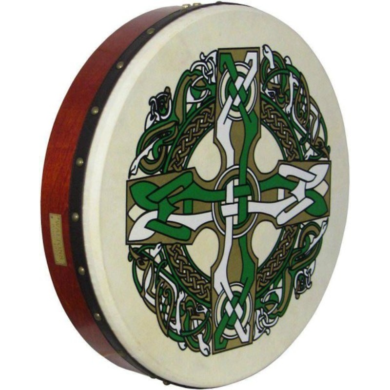 Waltons 10AWAL-1930 Bodhran (Celtic Cross) – 18″