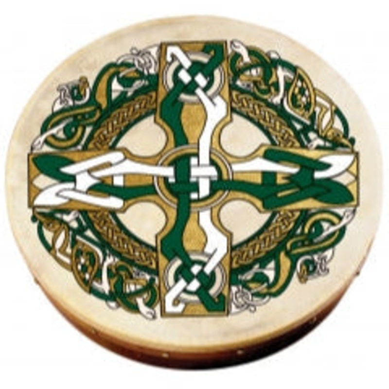 Waltons 10AWAL-1932 Celtic Design Bodhran (Gaelic Cross) – 12″