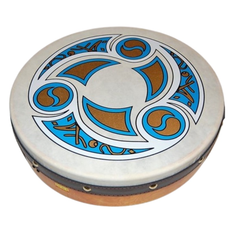 Waltons 10AWAL-1938 Bodhran Pack Gift Set (Trinity Design) – 12″
