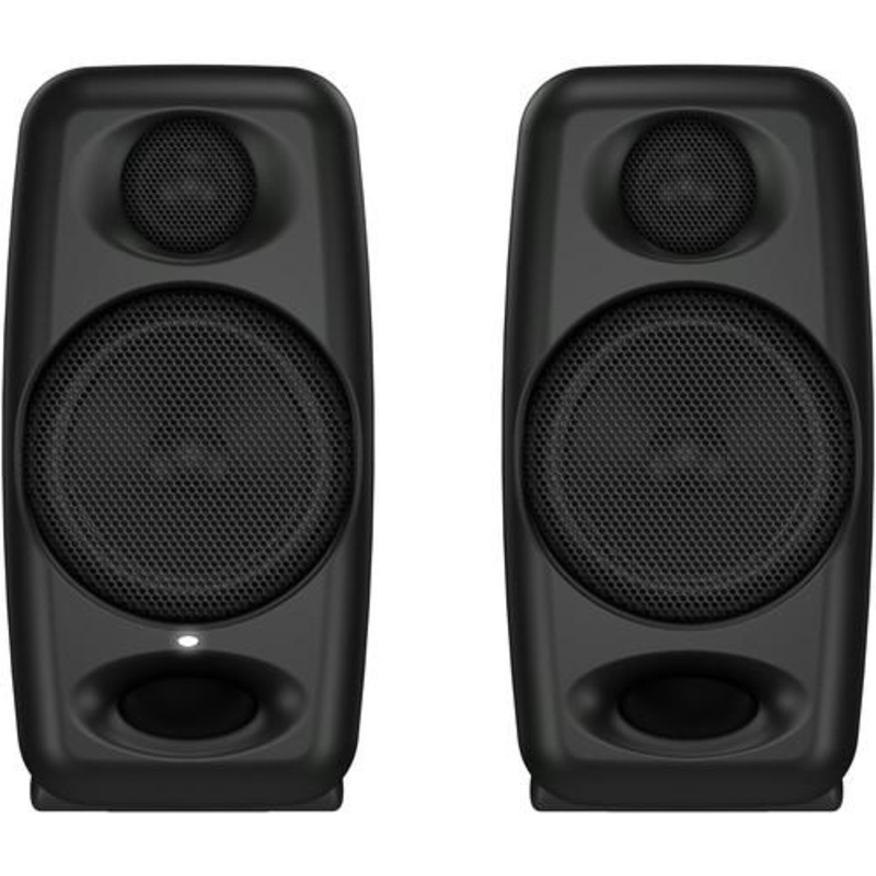 IK Multimedia ILOUD MICRO Bluetooth Compact Studio Monitors (Pair, Black) – 3″