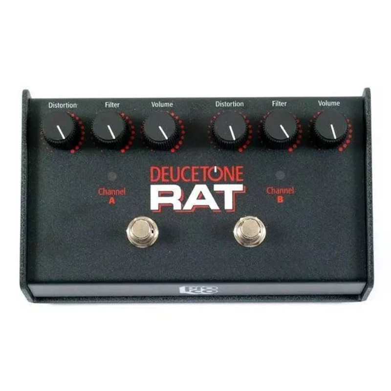 RAT DTRAT Deucetone RAT Dual-Channel Analog Guitar Distortion