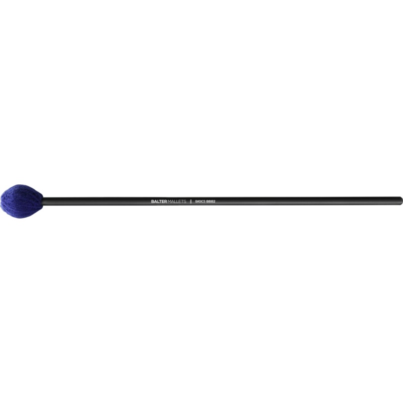 Vic Firth BBB2 Balter Basics – Med (Blue Yarn)