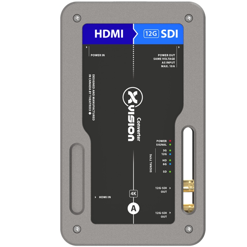 xVision XVVHDMI2SDIT1-12G HDMI2.0 to 12G-SDI – PT1 In/Thru