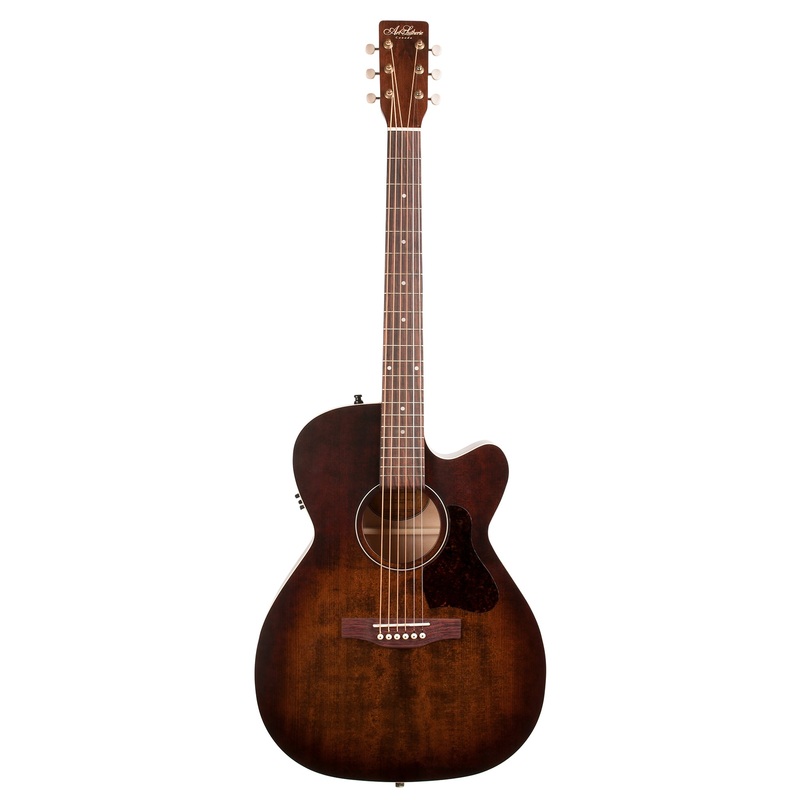 Art & Lutherie LEGACY CW Acoustic Guitar (Bourbon Burst CW Presys II)