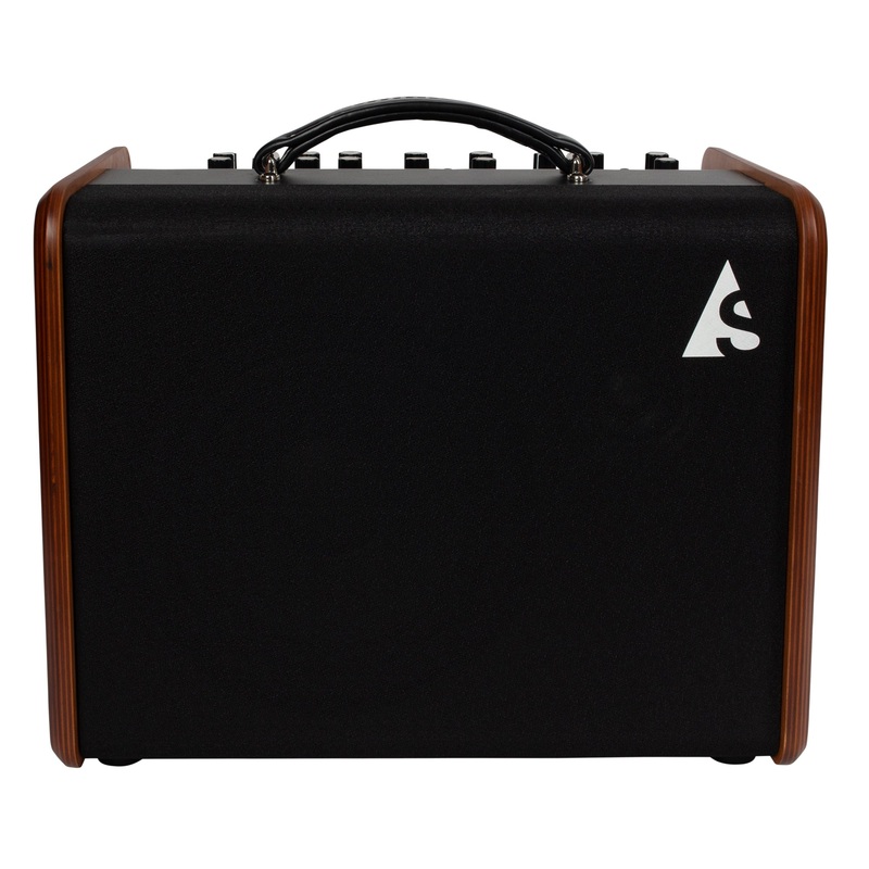 Godin Guitars ACOUSTIC SOLUTIONS ASG-8 Acoustic Combo Amplifier 2 Channel with Bluetooth (Wood 120)