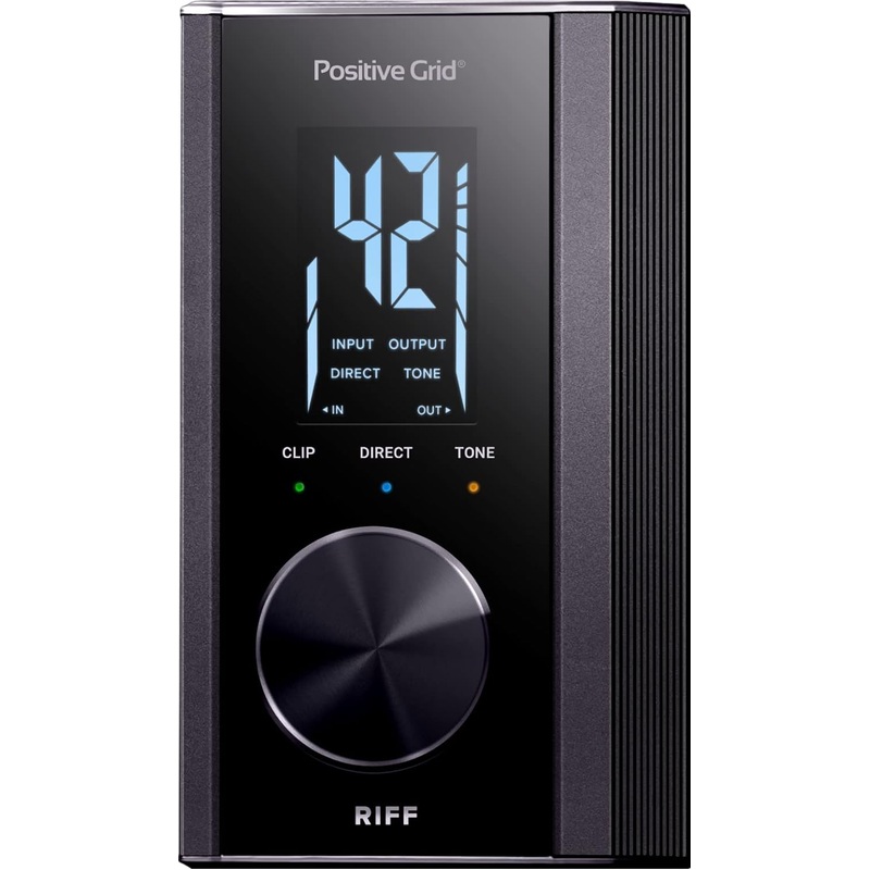 Positive Grid RIFF USB Audio Guitar Interface for Mac, PC and Mobile