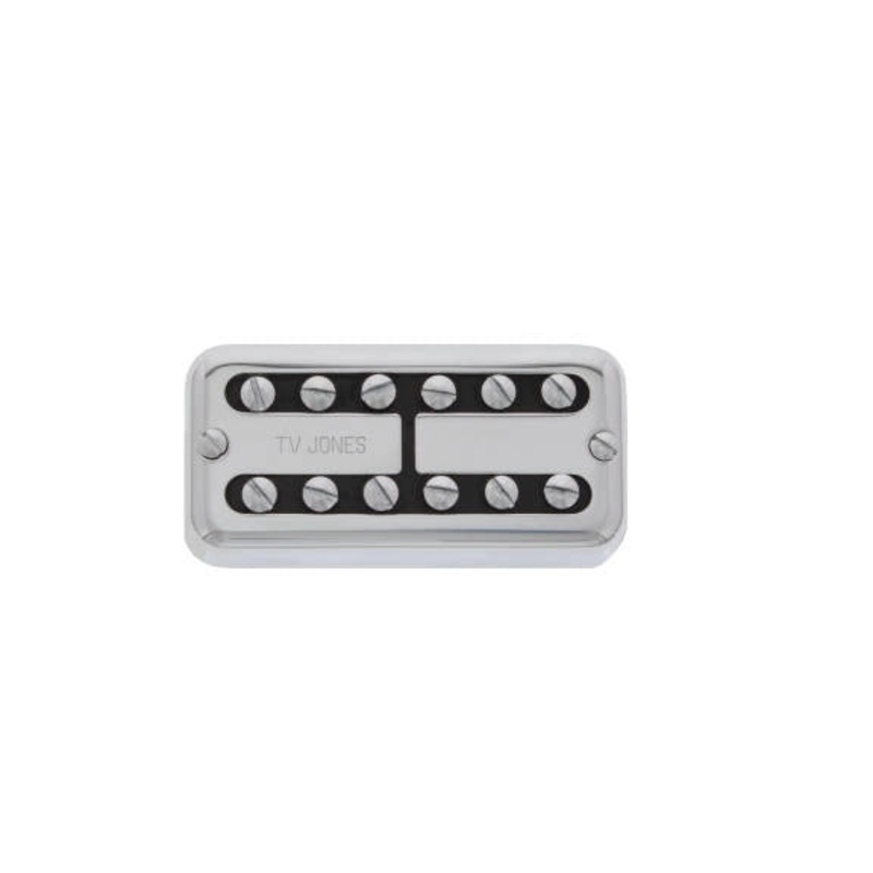 TV Jones POWER’TRON Neck Pickup Universal Mount with Clip (Chrome)