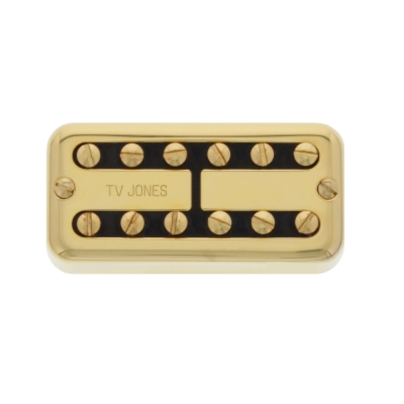TV Jones TV CLASSIC Plus Bridge Pickup with Clip System (Gold)