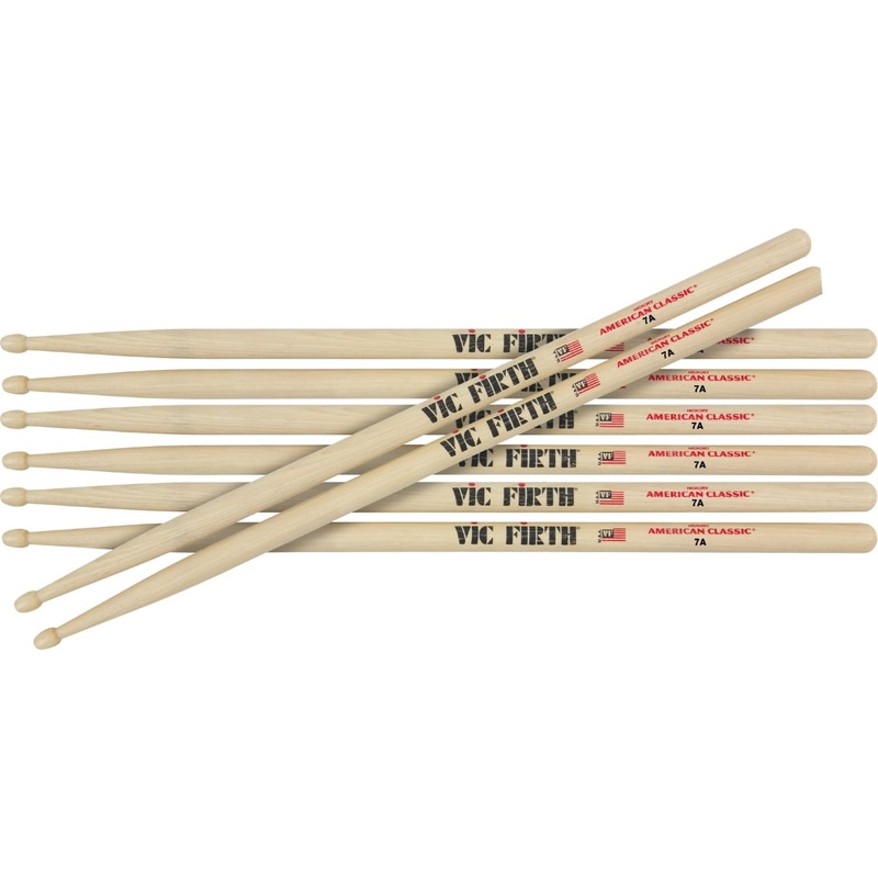 Vic Firth P7A.3-7A.1  American Classic Value Pack – 7A
