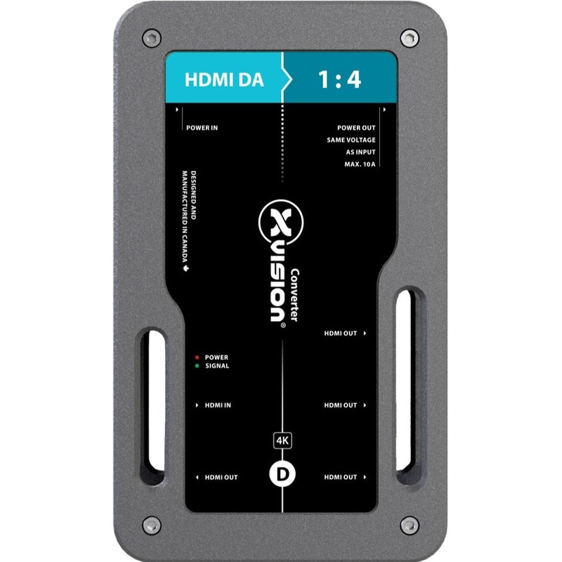 xVision XVVHDMIDA4 xVision HDMI Distribution Amplifier 1:4 PWCA In/Edison Thru