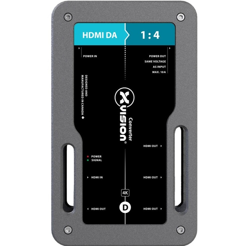 xVision XVVHDMIDA4T1 HDMI Distribution Amplifier 1:4 – True1