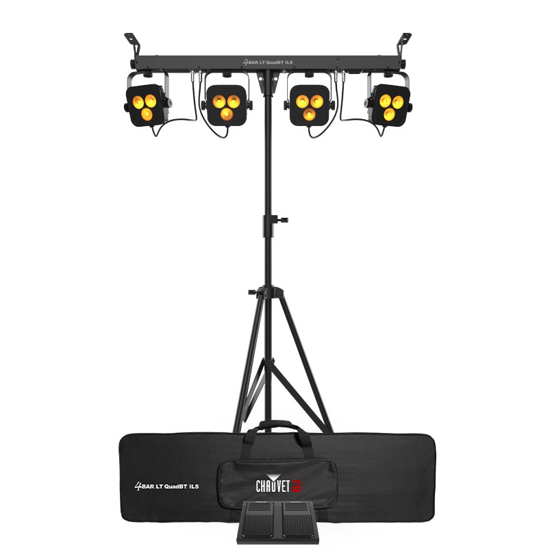 Chauvet DJ 4BARLTQUADBTILS Pack-N-Go Wash Lighting