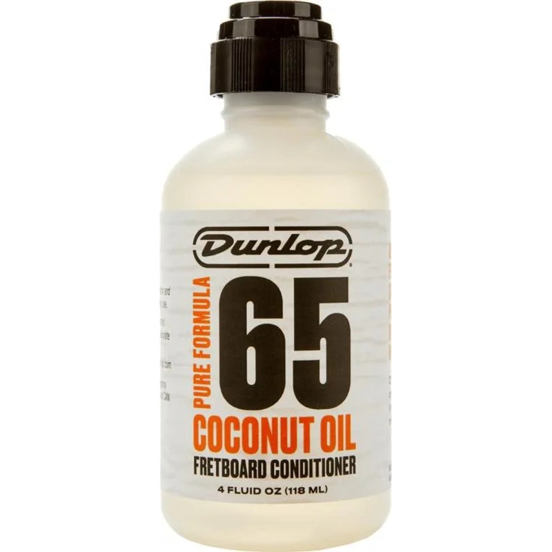 Dunlop 6634 Pure Formula 65 Coconut Oil Fretboard Conditioner – 4 oz.