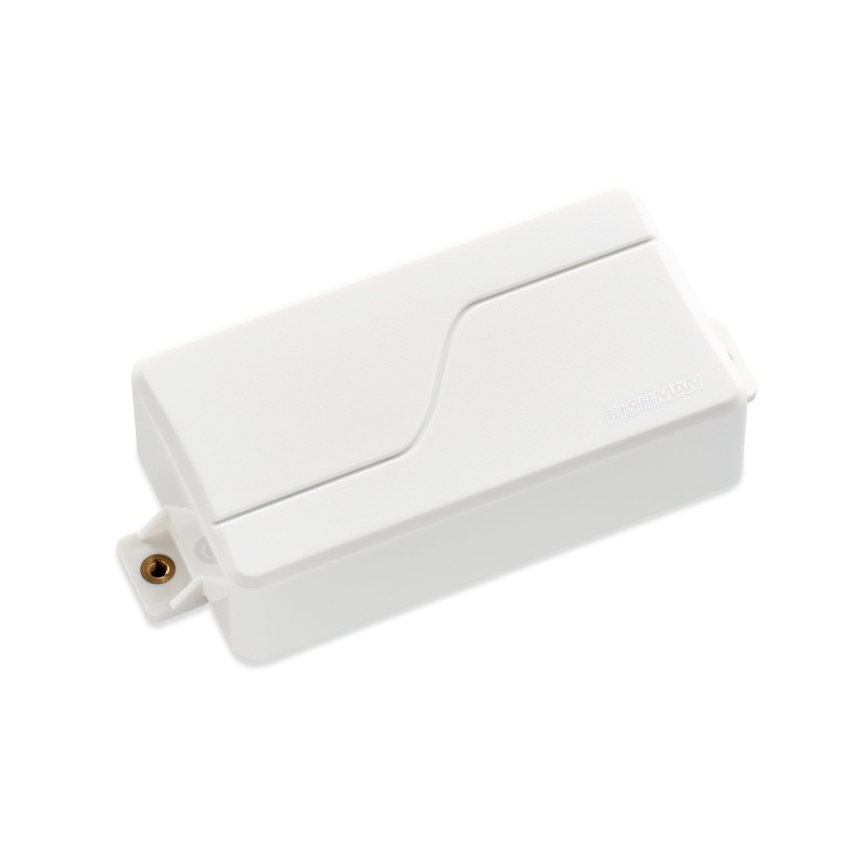 Fishman PRF-M36-AW1 Fluence Modern Humbucker 6-String, 3 Voices, Alnico, Single (White Plastic)