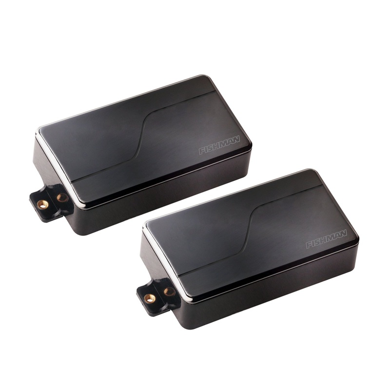 Fishman PRF-M36-SK2 Fluence Modern Humbucker 6-String, 3 Voices, Set (Black Nickel)