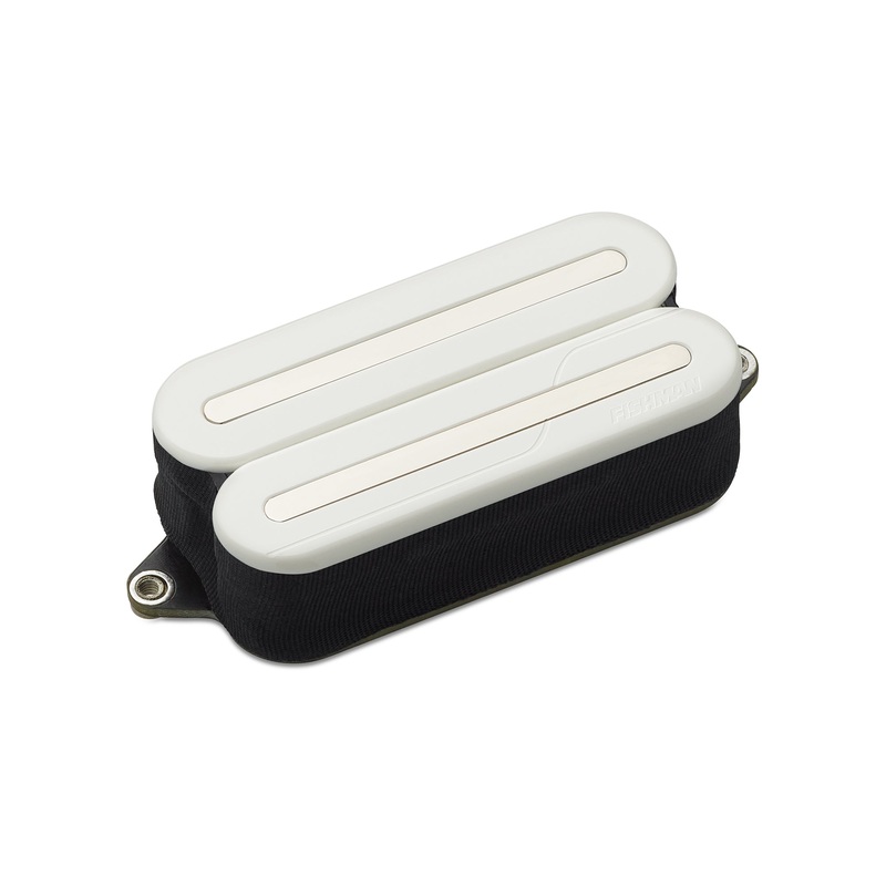 Fishman PRF-MO6-AWN Fluence Open Core Modern Humbucker 6-String, Alnico, Single, Nickel Blades (White)