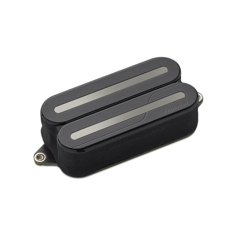 Fishman PRF-MO6-CBB Fluence Open Core Modern Humbucker 6-String, Ceramic, Single, Black Nickel Blades (Black)