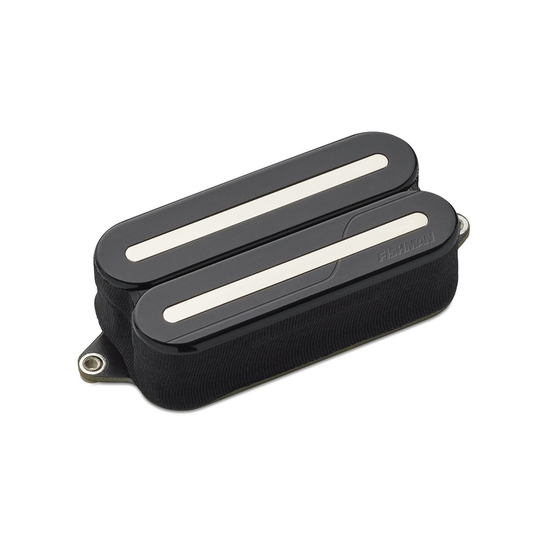 Fishman PRF-MO6-CBN Fluence Open Core Modern Humbucker 6-String, Ceramic, Single, Nickel Blades, Black
