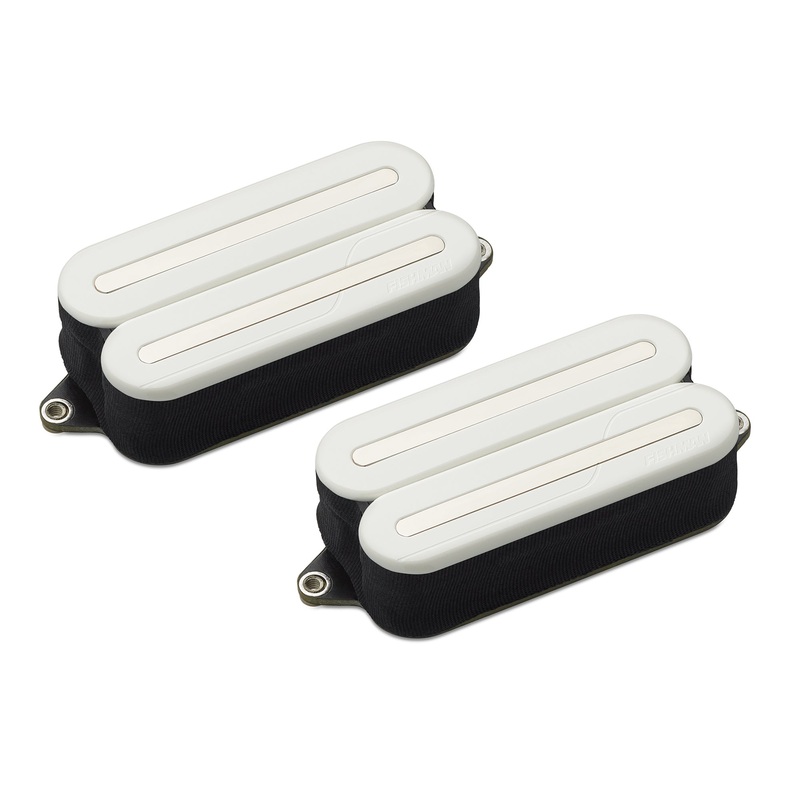 Fishman PRF-MO6-SWN  Fluence Open Core Modern Humbucker 6-String Pickup (White)