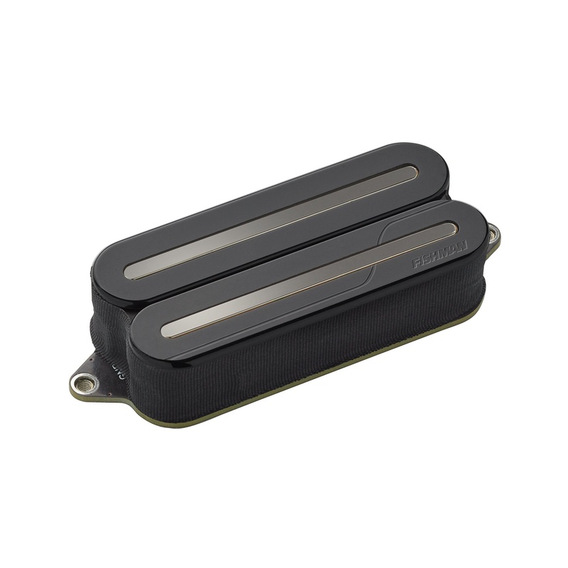 Fishman PRF-MO7-CBB Fluence Open Core Modern Humbucker 7-String, Ceramic, Single, Black Nickel Blades (Black)