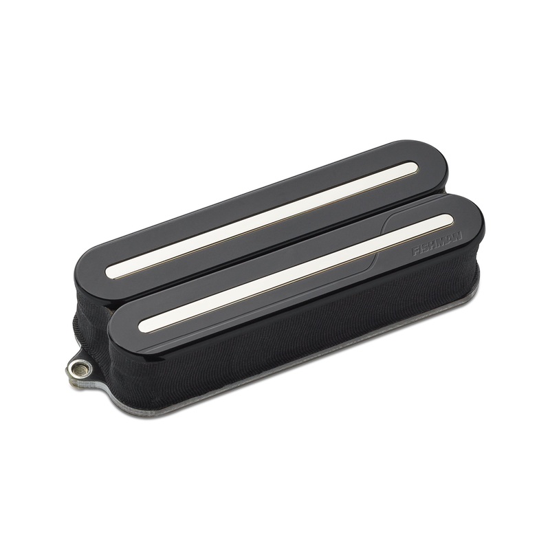 Fishman PRF-MO8-ABN  Fluence Open Core Modern Humbucker 8-String, Alnico, Single, Nickel Blades (Black)