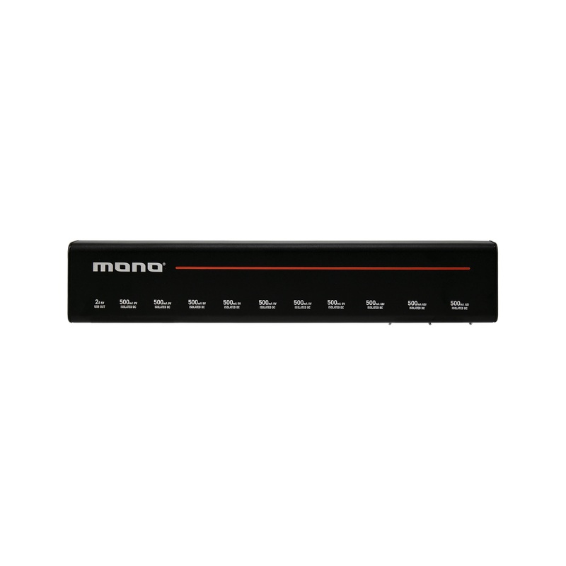 Mono PFX-PS-L-BLK-US 11-outlet Isolated Pedalboard Power Supply – Large
