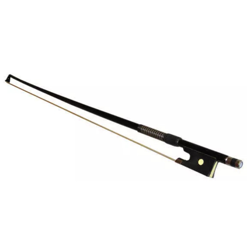 P&H Bows PH1526BK Fiberglass Violin Bow 4/4 (Black)