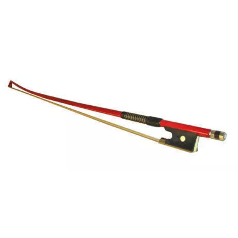 P&H Bows PH1526R Fiberglass Violin Bow 4/4 (Red)