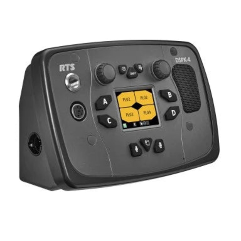 RTS DSPK4-W IP 4-Channel Wall Mount User Station without Power Supply