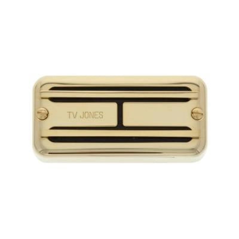 TV Jones SUPER’TRON Bridge Pickup Universal Mount with Clip System (Gold)