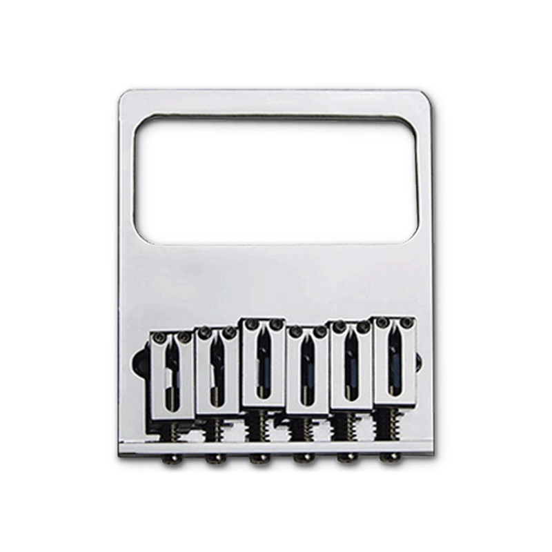 TV Jones TELE BRIDGE Savalas Tele Bridge Plate for Mexican Tele (Chrome)