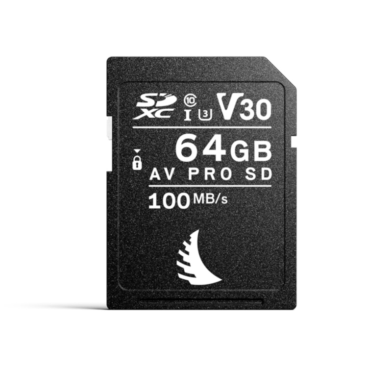 Angelbird AV PRO SD V30 Durable SD Performance – 64 GB