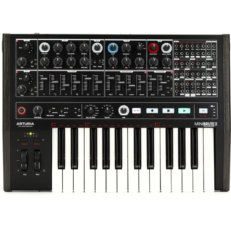 Arturia MINIBRUTE 2 Semi-Modular Analog Synthesizer