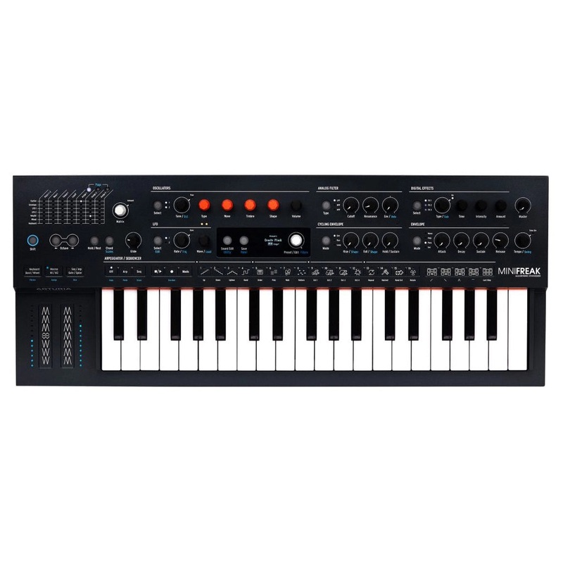 Arturia MINIFREAK 37-Key Polyphonic Hybrid Synthesizer with Aftertouch